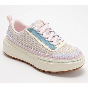 New Sketchers Cordova Saw-Day Off Vegan Lace-Up Memory Foam Sneakers Shoes